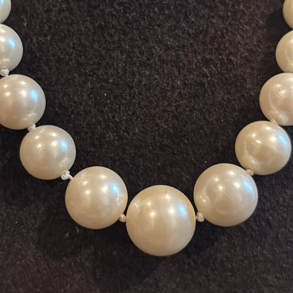 Talbots Chunky Statement Reticulated Elegant Pear… - image 2